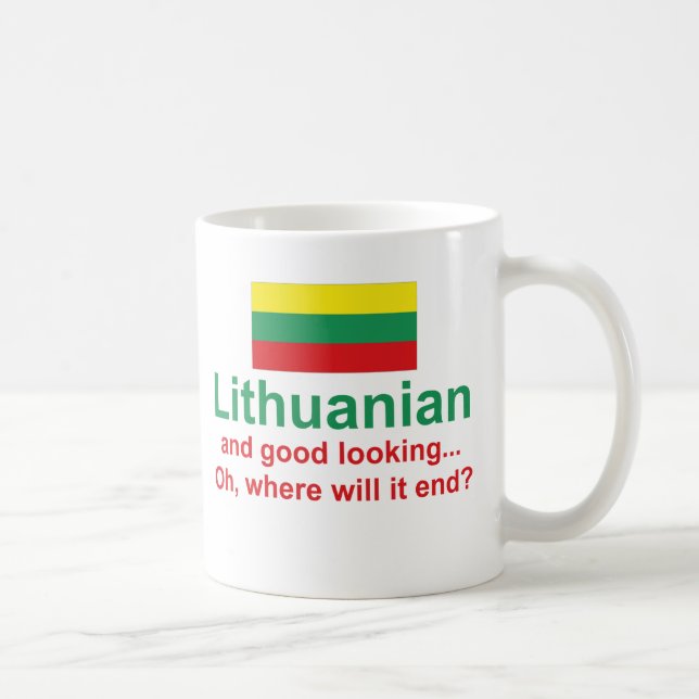 Mug Lithuanien beau (Droite)
