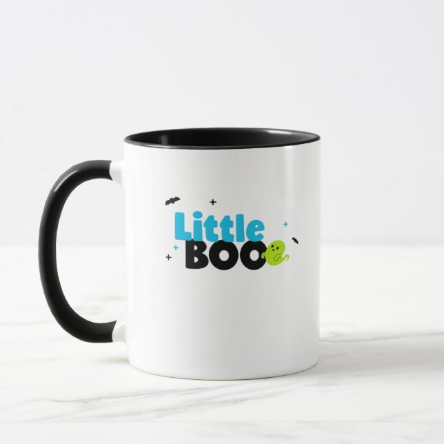 Mug Little Boo Funny Retro (Gauche)