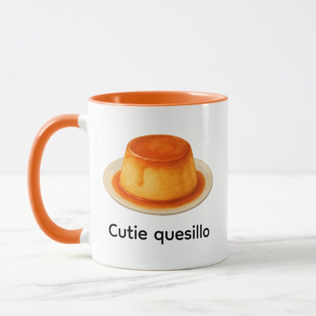 Mug Little Cutie quesillo Automne Feuilles Baby shower (Gauche)