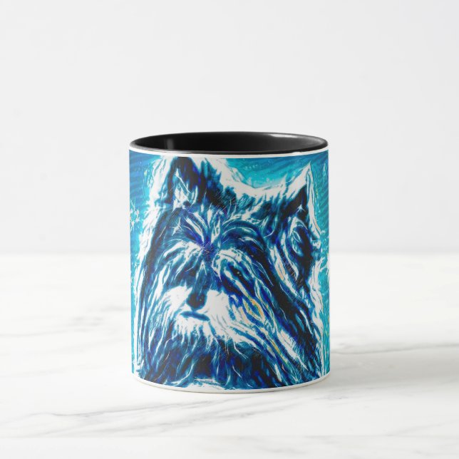 Mug Little Doggy en bleu (Centre)