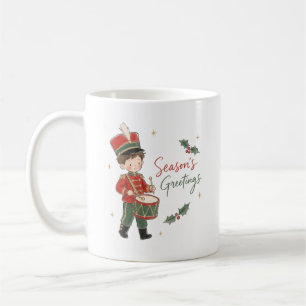 Mug Little Drummer Boy à l'aquarelle