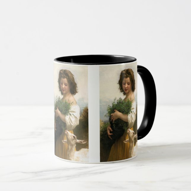 Mug Little Esmeralda par William-Adolphe Bouguereau (Devant droit)