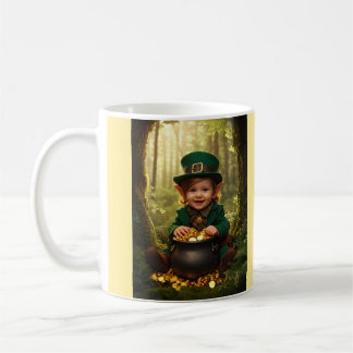 Mug Little Irish Leprechaun & Gold Cauldron