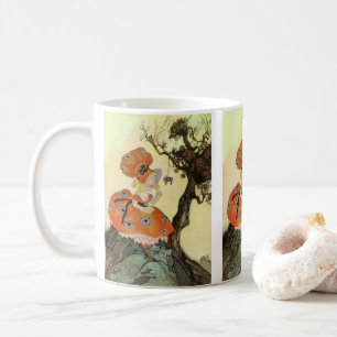 Mug Little Miss Muffet & Araignée, Vintage Mother Goos