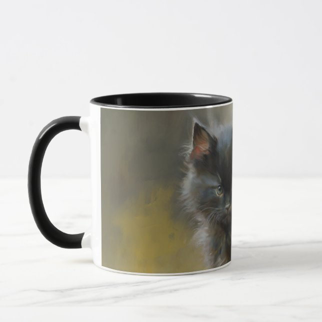 Mug Little Shadow Black Kitten (Gauche)