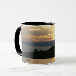 Mug Littoral de la Californie - coucher du soleil de