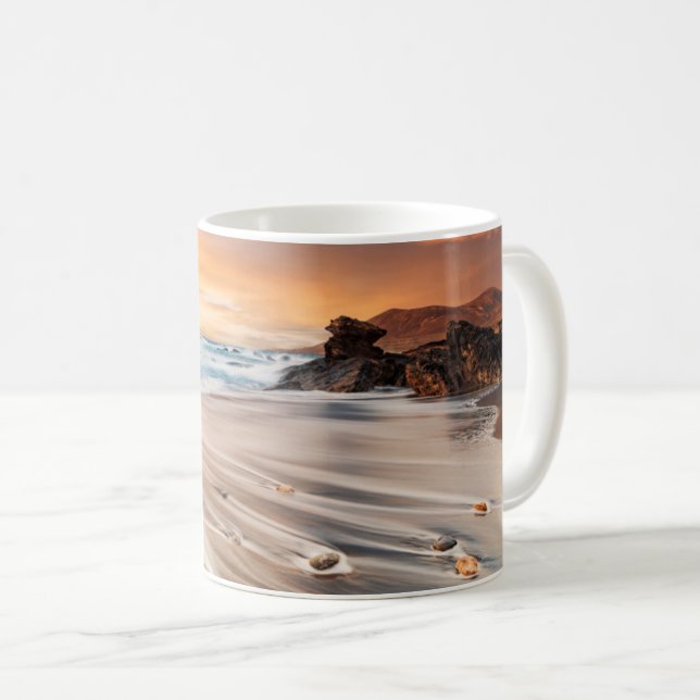 Mug Littoral | Îles Canaries, Espagne (Devant droit)
