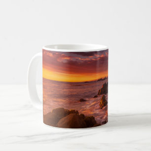 Mug Littoral   Sunset Pacific Grove Carmel California