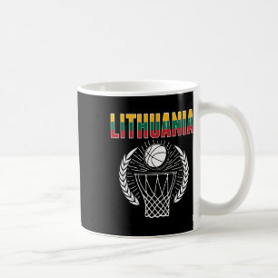 Mug Lituanie Bysketbyll Fans Jersey Lituanien Sport