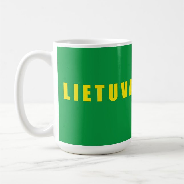 Mug Lituanie Lietuva (Gauche)