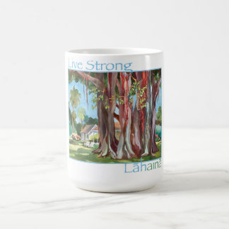 Mug LIVE FORT LAHAINA Hawaiian Banyan arbre classique 