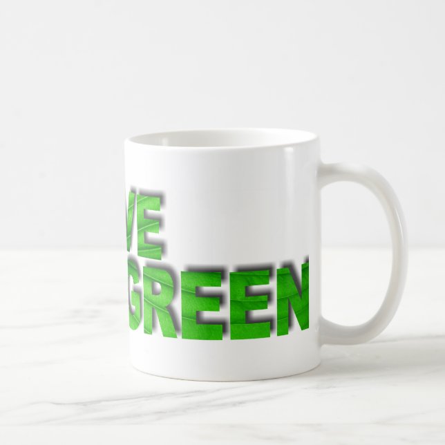 Mug Live Green (Droite)