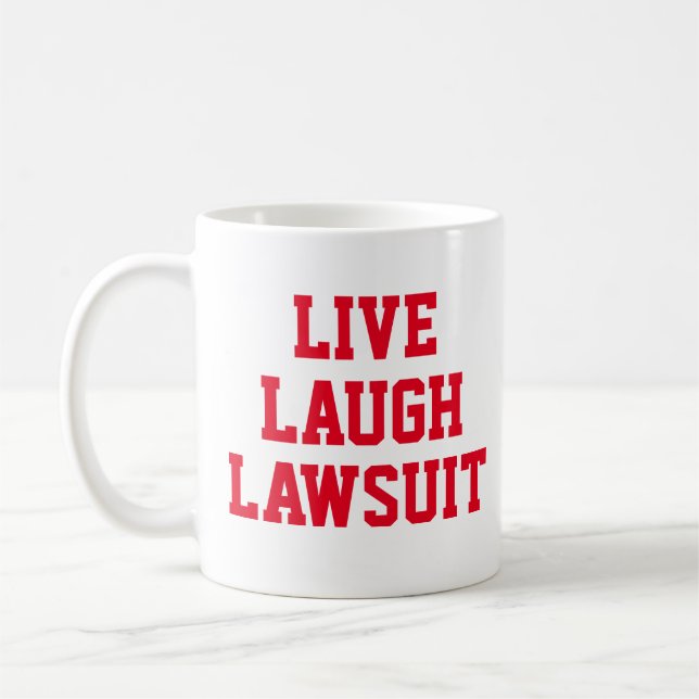 Mug Live Lauder Lawsuit Funny Lawyer Don (Gauche)