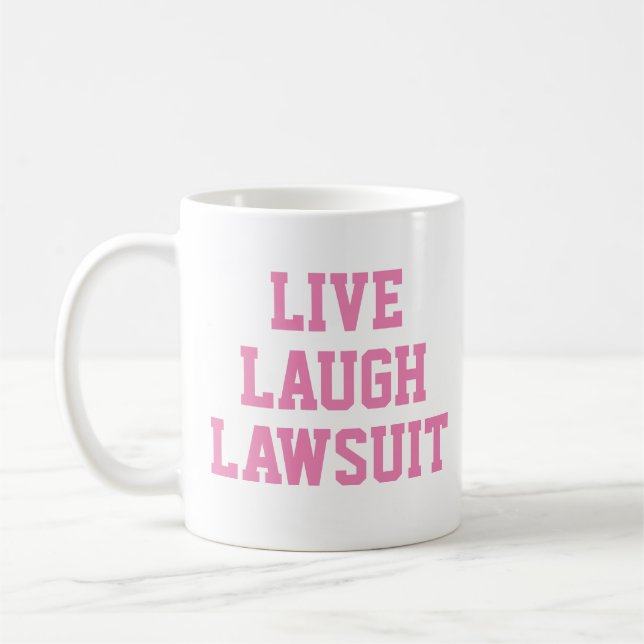 Mug Live Lauder Lawsuit Funny Lawyer Don (Gauche)