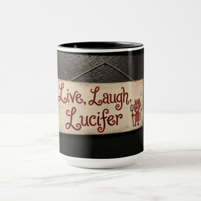 Mug Live, Laugh, Lucifer (Centre)