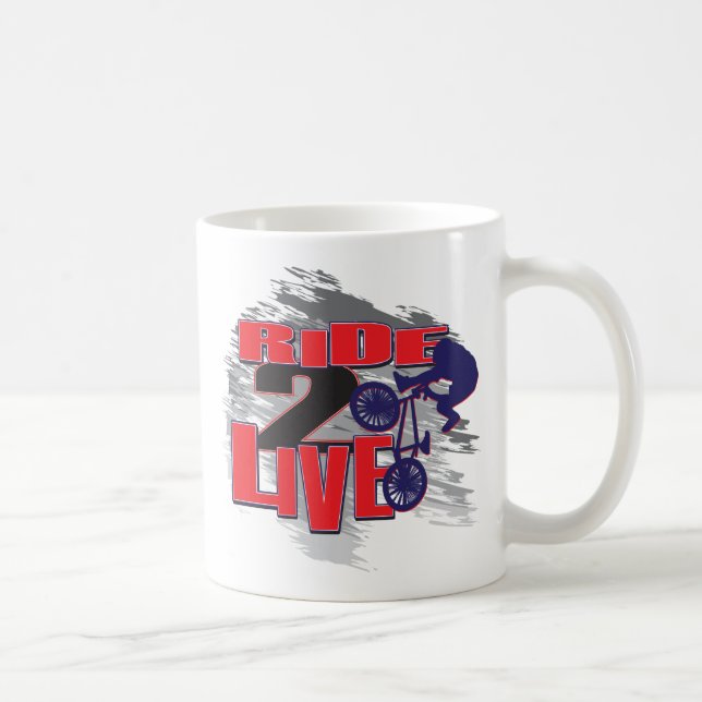 Mug Live to Ride Ride Ride to Live (Droite)