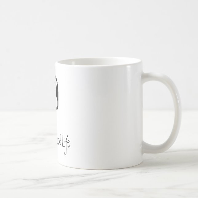 Mug Livin la bonne vie, bascules électroniques (Droite)
