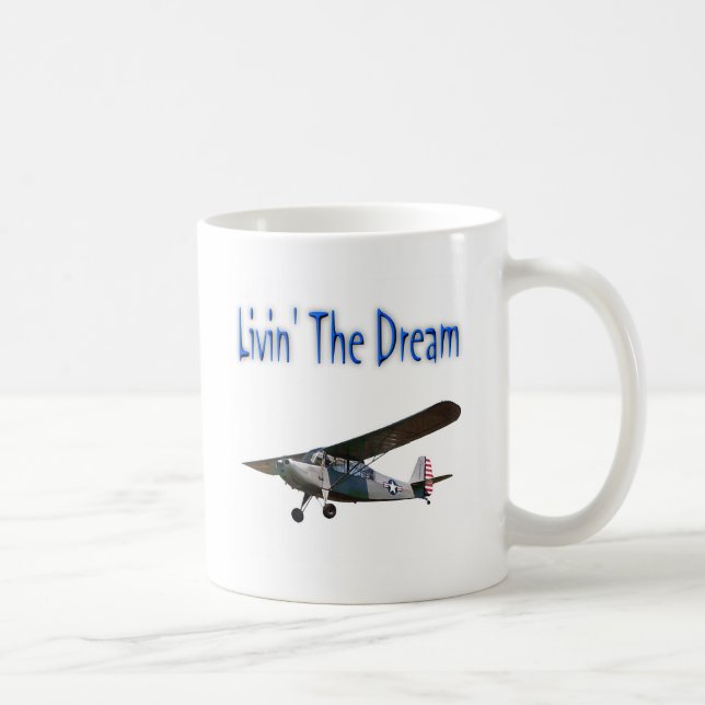 Mug Livin le rêve, champion (Droite)