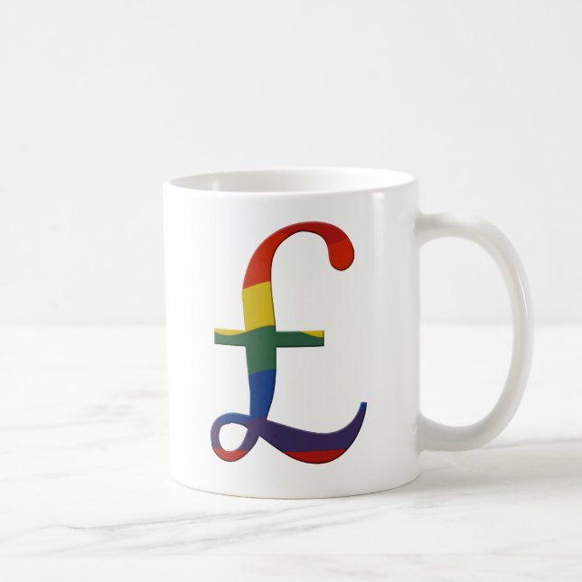 Mug Livre arc-en-ciel (Droite)