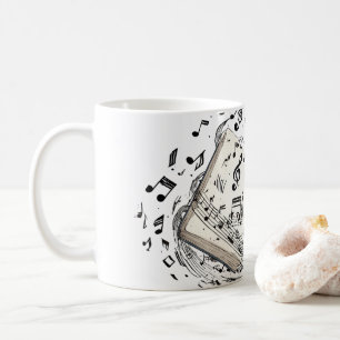 Mug Livre de partitions de musique classique
