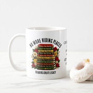 Mug Livre des héros de l'histoire de l'excellence noir