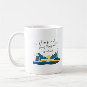 Mug Livre d'inspiration bleu serein