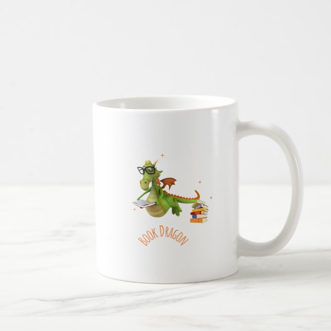Mug Livre Dragon (Droite)