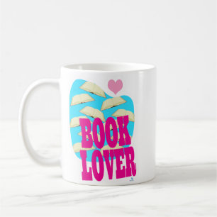 Mug Livre Lover Sweet Reader Love Logo Art