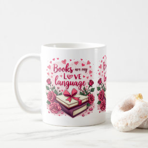 Mug Livre Lover Valentine Romantique Lecture esthétiqu