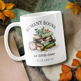 Mug Livre Lover's tellement de livres si peu de temps