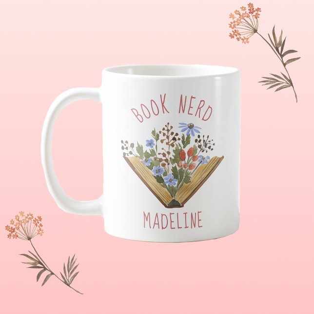 Mug Livre Nerd (Créateur téléchargé)