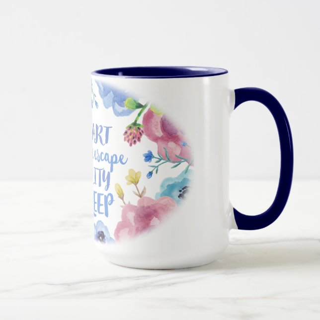 Mug Livres, art, sommeil (Droite)