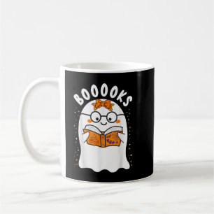 Mug Livres ! Cute Ghost Lecture Bibliothèque Livres Ha