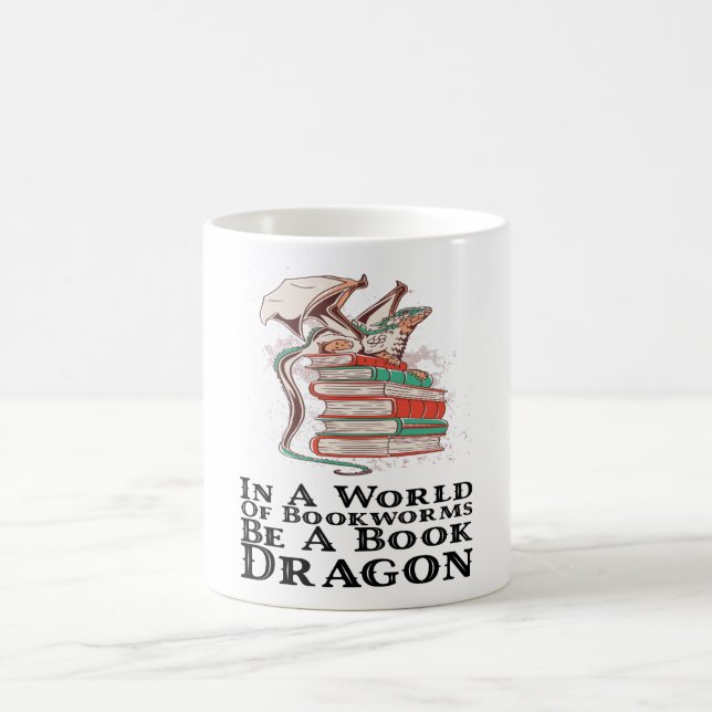 Mug Livres - Dans Un Monde De Vers De Livres Soyez Un  (Centre)