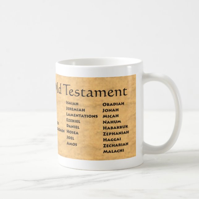 Mug Livres de l'Ancien Testament (Droite)