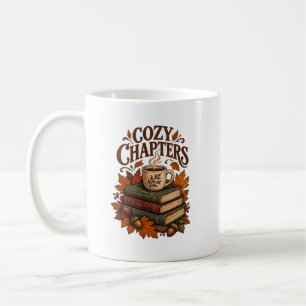 Mug Livres de lecture de chapitre confortables Automne