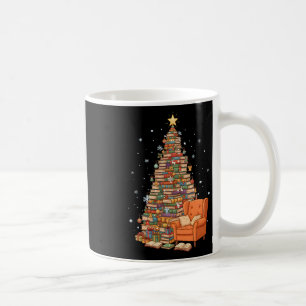 Mug Livres de Noël drôles Arbre Amoureux des livres En