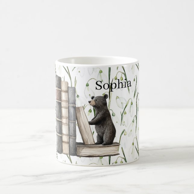 Mug Livres d'ours Floral (Centre)