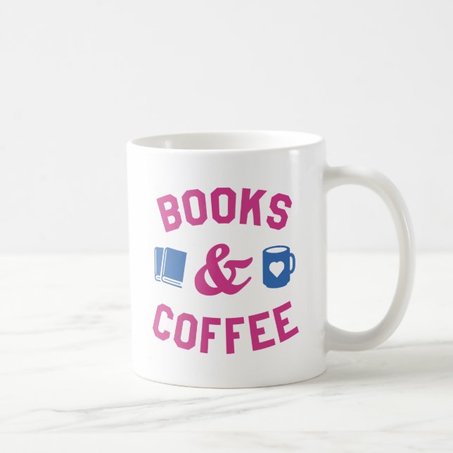 Mug Livres Et Café (Droite)