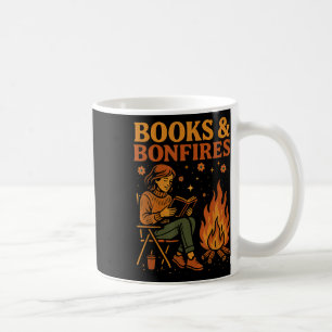 Mug Livres Et Feux De Joie Lecture Cosy Au Feu De Camp