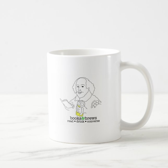 Mug Livres et logo de Brews (Droite)