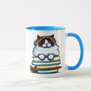Mug Livres futés de Ragdoll Kitty
