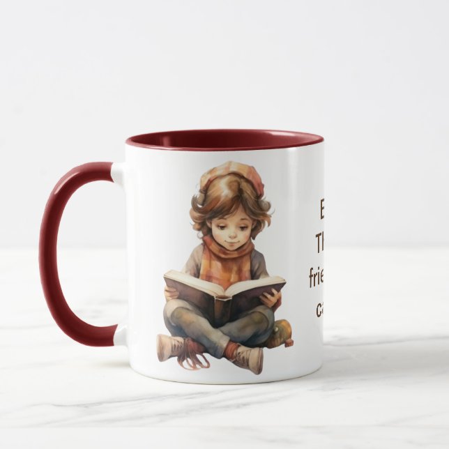 Mug Livres, les meilleurs amis que vous pouvez avoir d (Gauche)