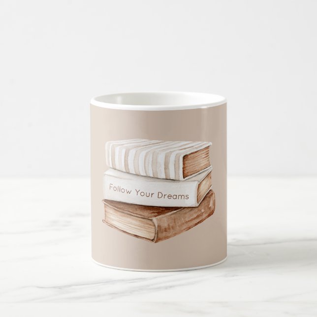 Mug Livres Suivez Vos Rêves (Centre)