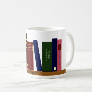 Mug - Livres sur l'étagère