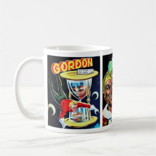 Mug Livres vintages de bandes dessinées Sci-Fi