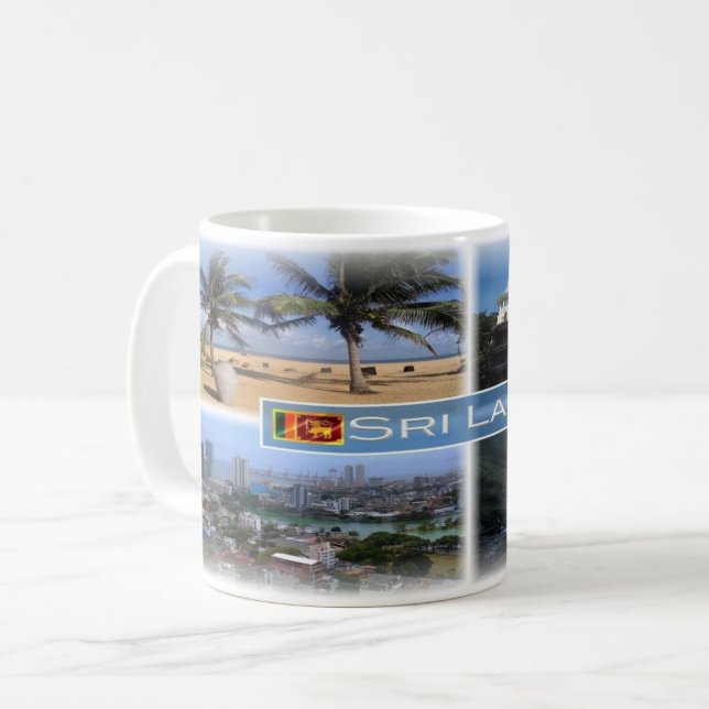 Mug LK Sri Lanka (Devant gauche)