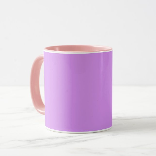 Mug Llac clair (couleur solide) (Devant gauche)