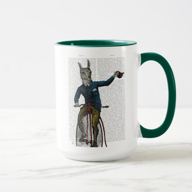 Mug Llama à vélo (Droite)