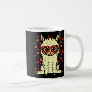 Mug Llama Gles Cœur Alapaca Mignon Animaux De La Saint